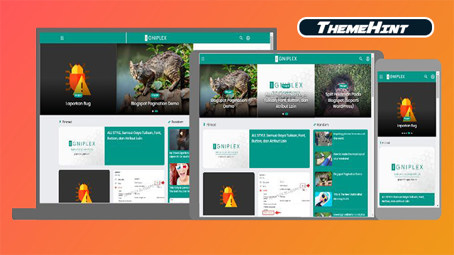 Igniplex v2.1 Premium Blogger Template Free Download by ThemeHint
