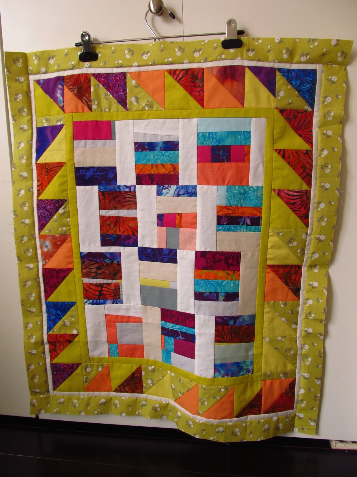 Crazy Victoriana crazy for quilts AHIQ 23 'Coins in the Sun' Finish