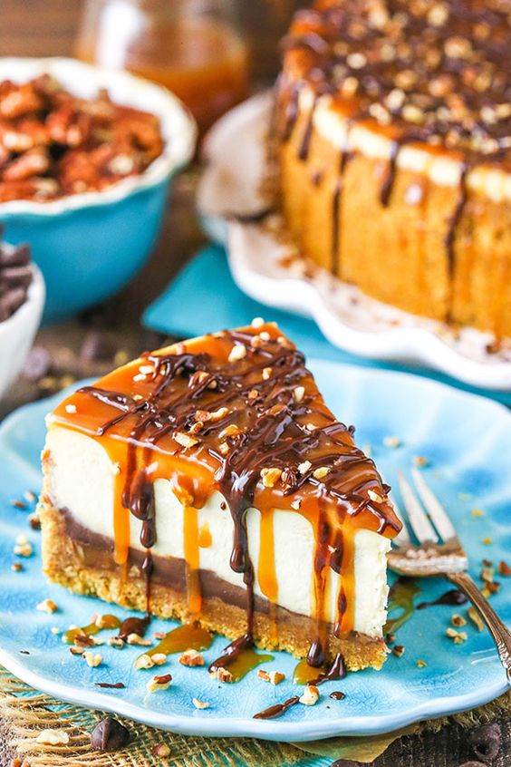 Turtle Cheesecake Secret Tasty Recipe Foods