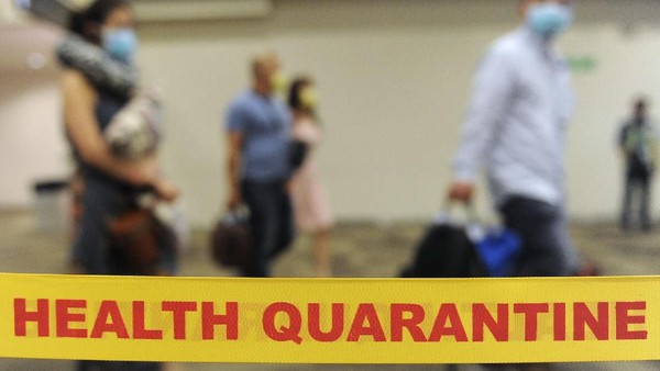 Warga AS yang Dievakuasi dari China karena Virus Corona Tiba di California