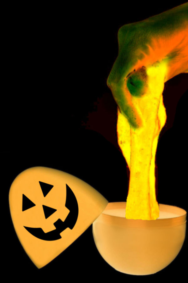 Make Halloween slime that glows-in-the-dark! Jack-o-lantern slime is easy to make and fun for all ages! #halloween #halloweenslime #halloweenslimerecipe #pumpkinrecipes #pumpkincrafts #pumpkinactivities #pumpkinsensory #pumpkinslime #pumpkinslimerecipeeasy #pumpkinslimeforkids #slimerecipe #slime #glowingslime #growingajeweledrose #activitiesforkids Make Halloween slime that glows-in-the-dark! Jack-o-lantern slime is easy to make and fun for all ages! #halloween #halloweenslime #halloweenslimerecipe #pumpkinrecipes #pumpkincrafts #pumpkinactivities #pumpkinsensory #pumpkinslime #pumpkinslimerecipeeasy #pumpkinslimeforkids #slimerecipe #slime #glowingslime #growingajeweledrose #activitiesforkids