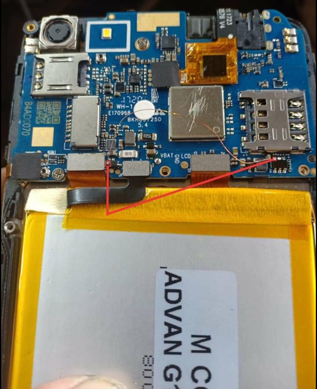 Advan i5c Plus Di Cas Mati RickyFlash