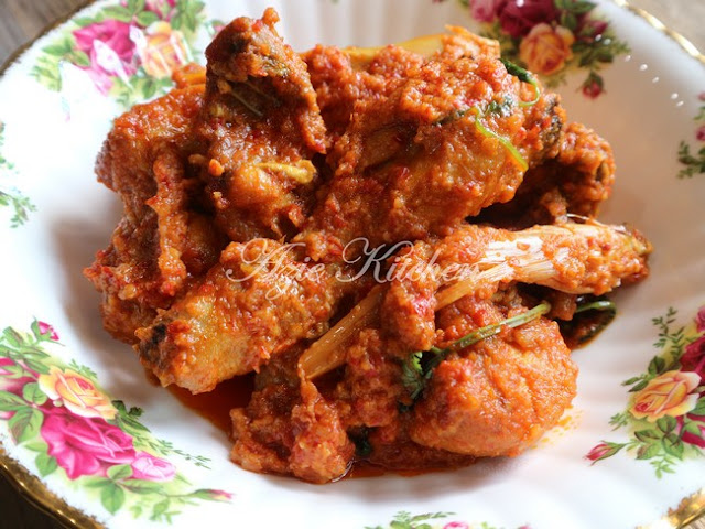 Ayam Masak Merah Yang Sedap