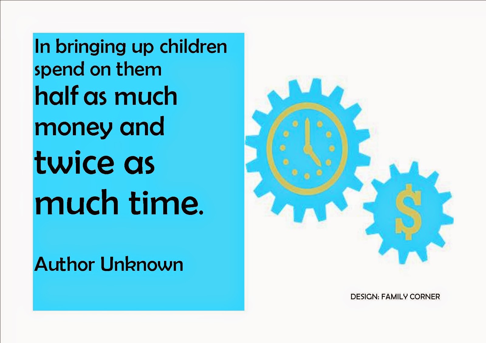 FAMILY CORNER Half As Much..