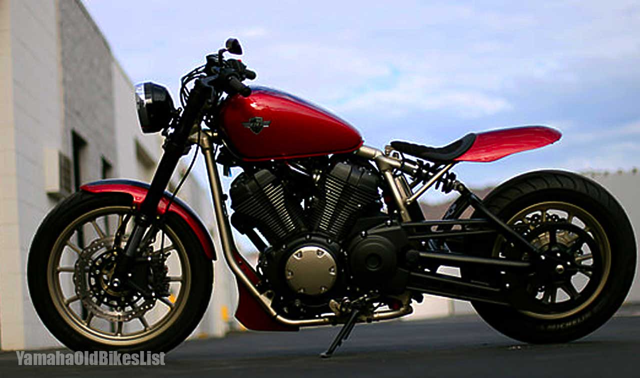 Yamaha Bolt RED Cafe Racer Modification