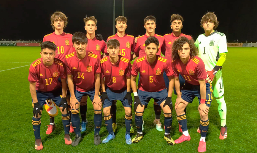 CanteiraCeleste.com: El cadete César Fernández puso fin su concentración en Inglaterra con la Selección Española sub-16