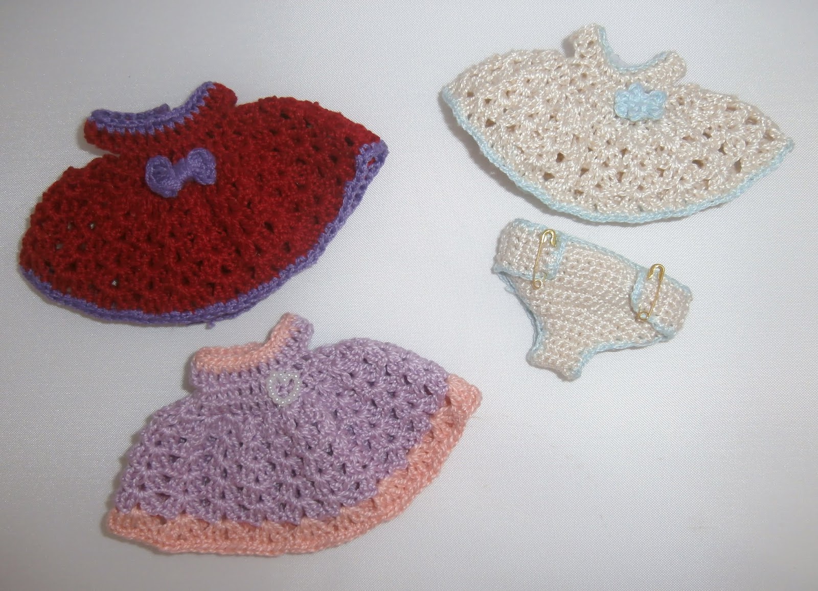 vestidos de ganchillo para barriguitas