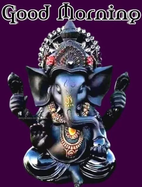 good morning ganesh chaturthi images