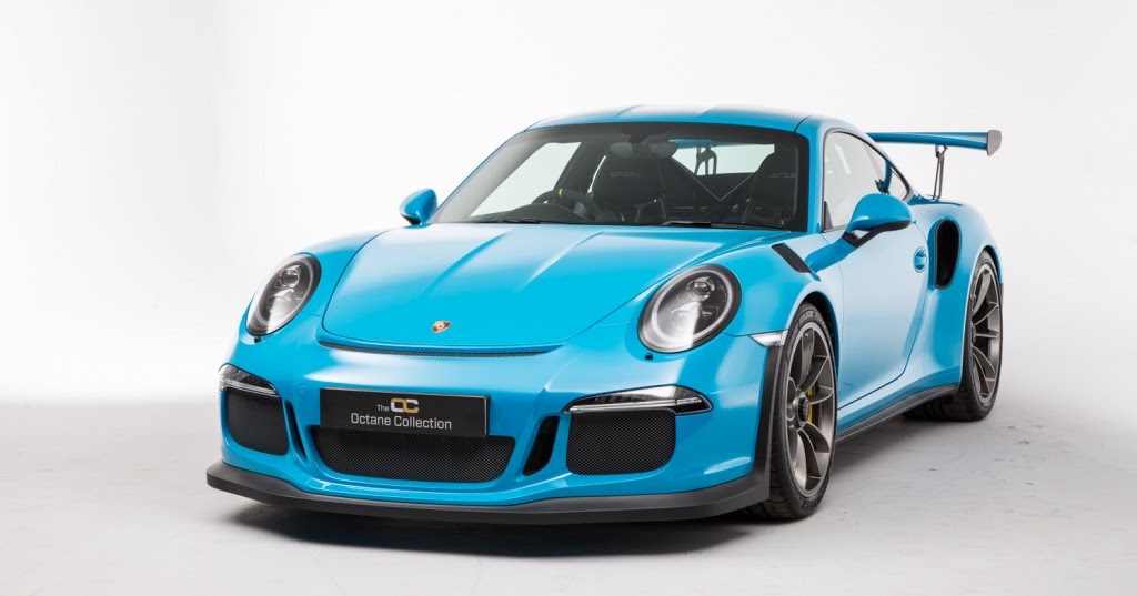 Порше 911 gt3 RS Blue
