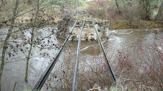 CRECIDA DEL RO CEGA A SU PASO POR LA MINGUELA Y LA PESQUERA