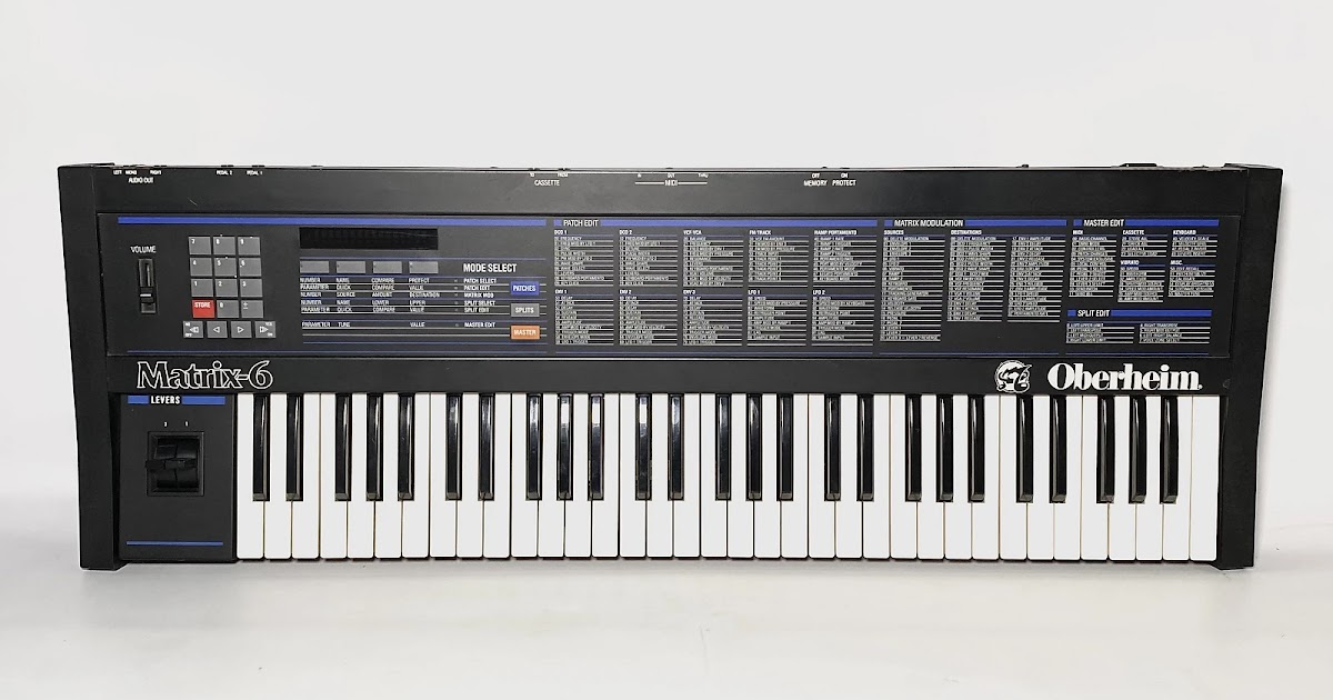 MATRIXSYNTH: Oberheim Matrix 6