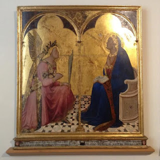 Siena, Pinacoteca: Annunciazione, Ambrogio Lorenzetti