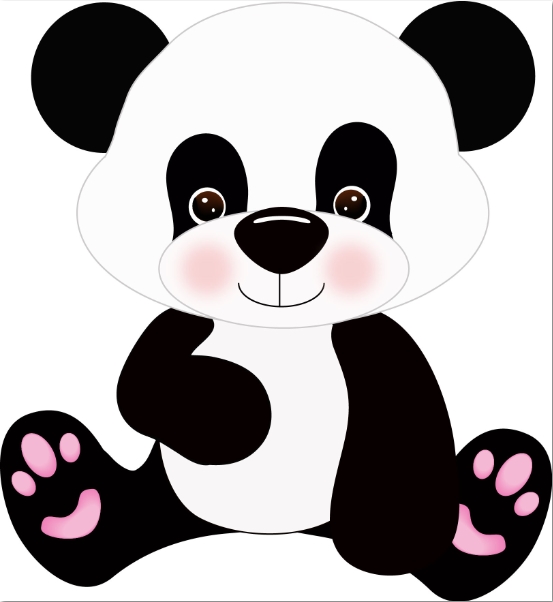 clipart of panda bear - photo #36