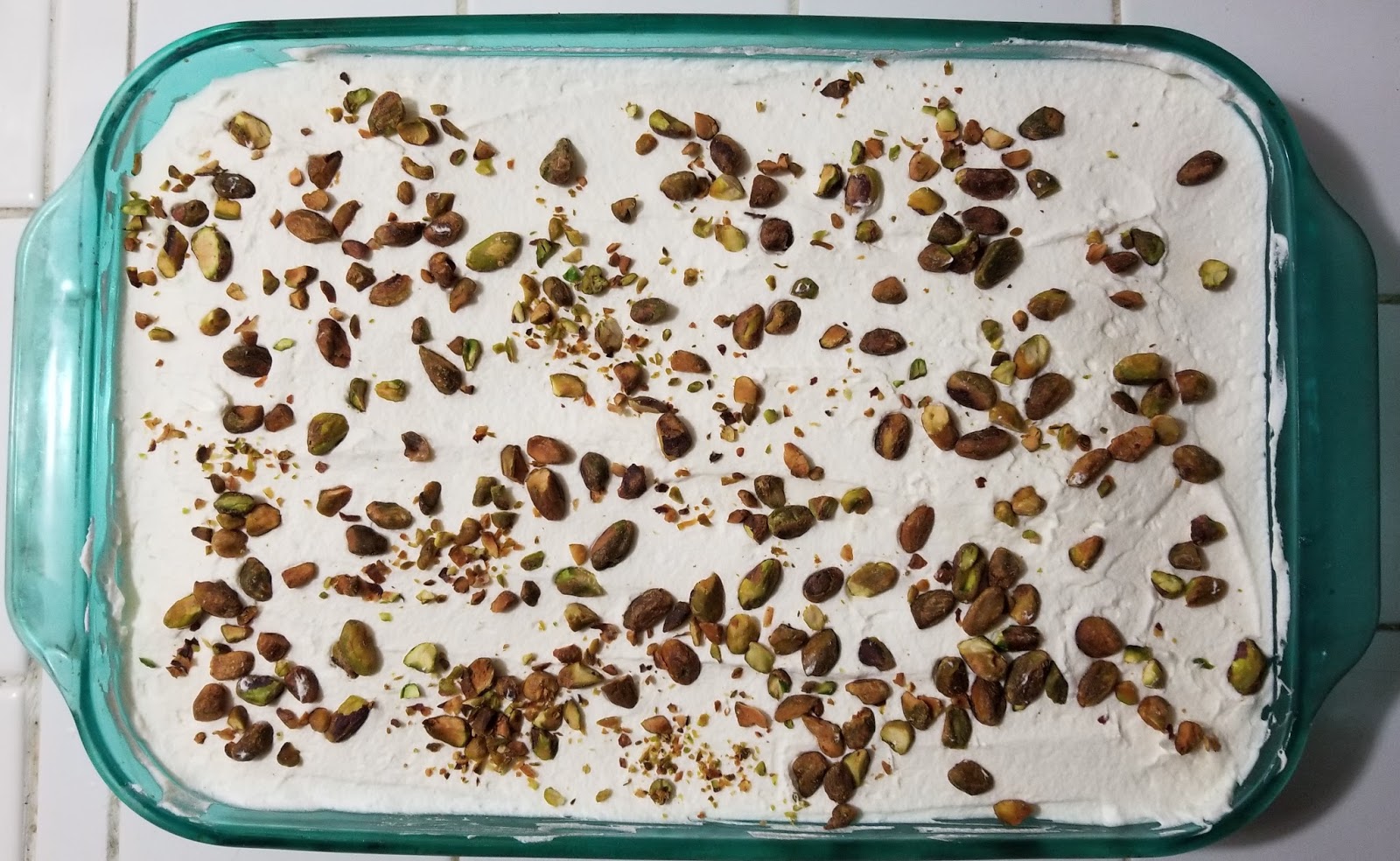 Carrie's Kitchen Creations Aunt Pistachio Dream Dessert (Family)