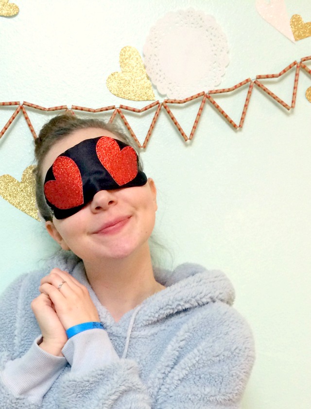 All Paths Lead to Wonderland DIY Valentine's Day Inspired Sleep Masks!