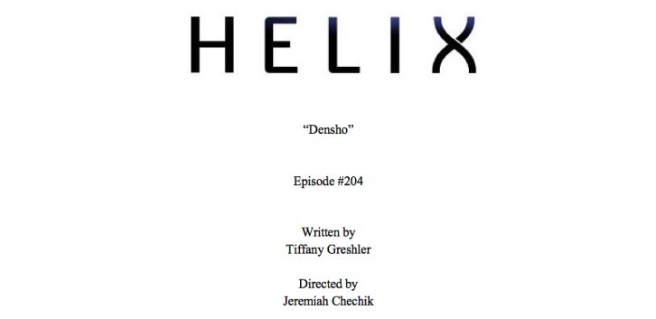 Helix - Episode 2.01 - 2.04 - Titles Revealed
