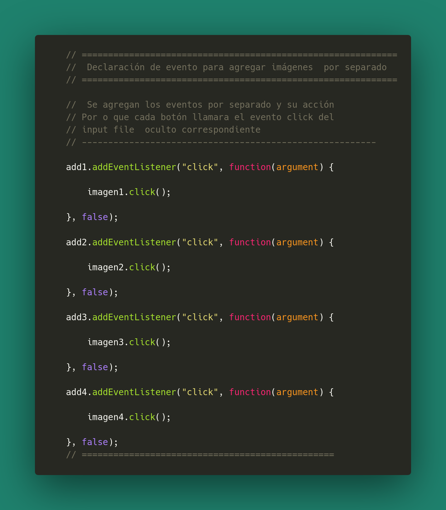 Vista previa de imágenes con JavaScript