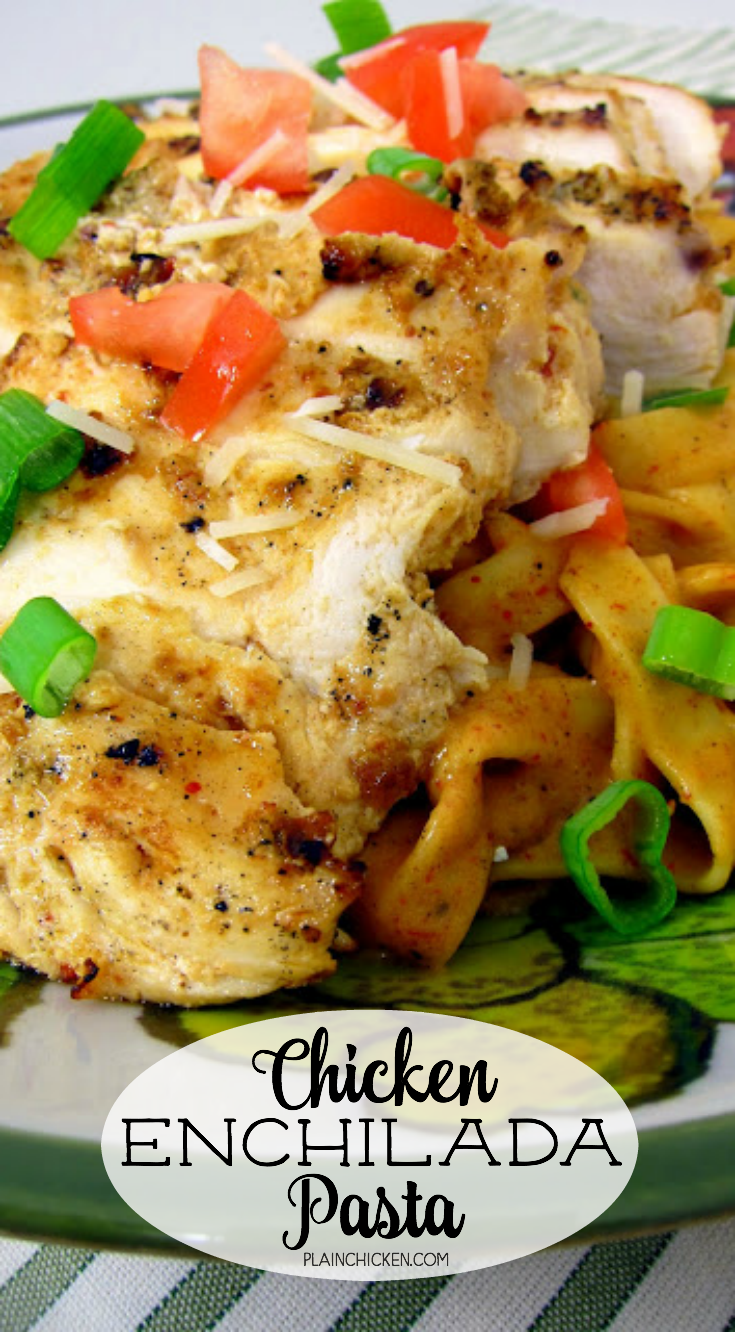 Chicken Enchilada Pasta Plain Chicken®
