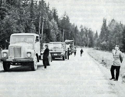 Yhteistyössä poliisin kanssa maantiellä