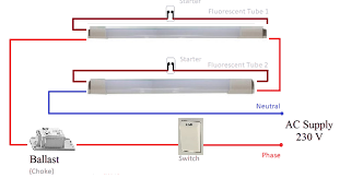 WAZIPOINT Science & Technology: Tube Light Wiring with Capacitor