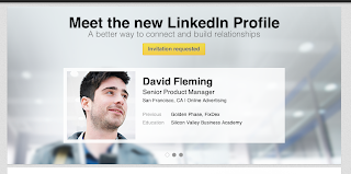 Meet the New LinkedIn Profile - blurring, bokeh effect