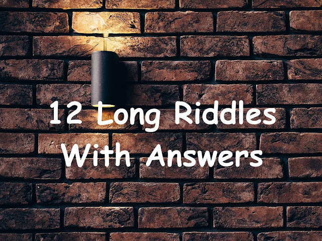 12 Long Riddles With Answers - Top Riddles Compilation