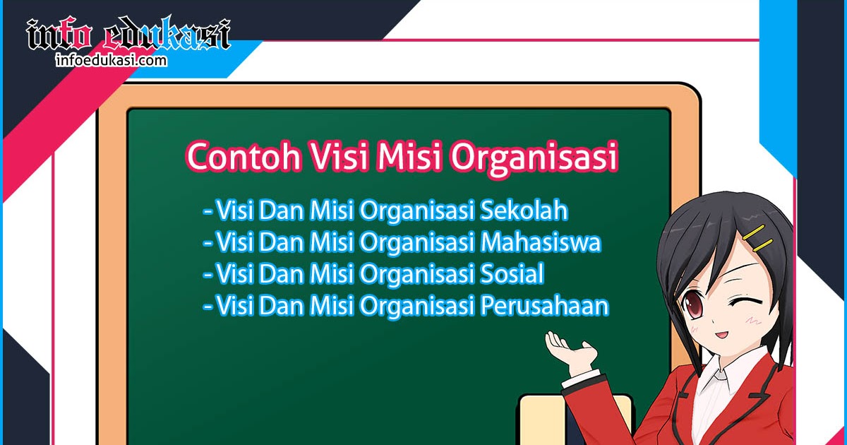 Kumpulan Contoh Visi Dan Misi Organisasi Terbaik Lengkap Info Edukasi