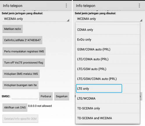 Cara Setting Frekuensi Jaringan Internet 4g Lte Di Hp Oppo A3s 2gb Oppotutorial