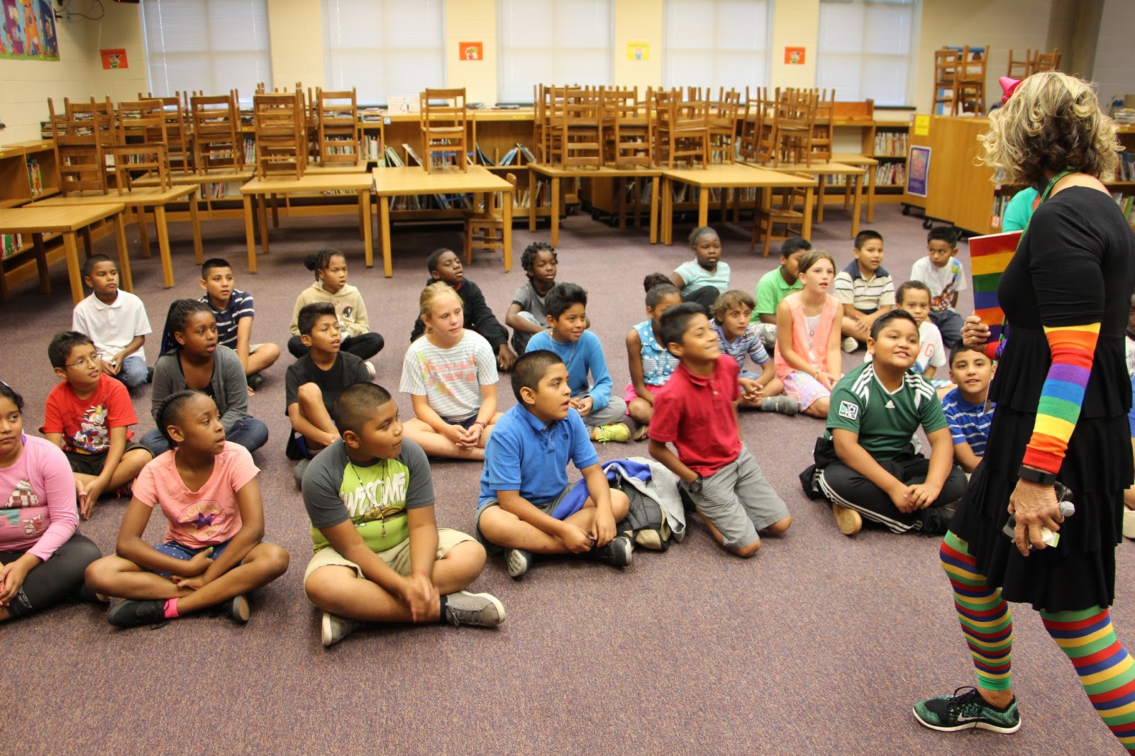 Your Permanent Record Dr. Emory Reads to ThirdGraders in the Summer