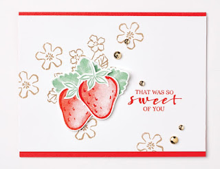 16 Project Ideas for Stampin' Up! Sweet Strawberry Bundle ~ www.juliedavison.com #stampinup