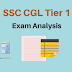 SSC CGL 2016 – Tier 1 Exam Analysis & Expected Cut off