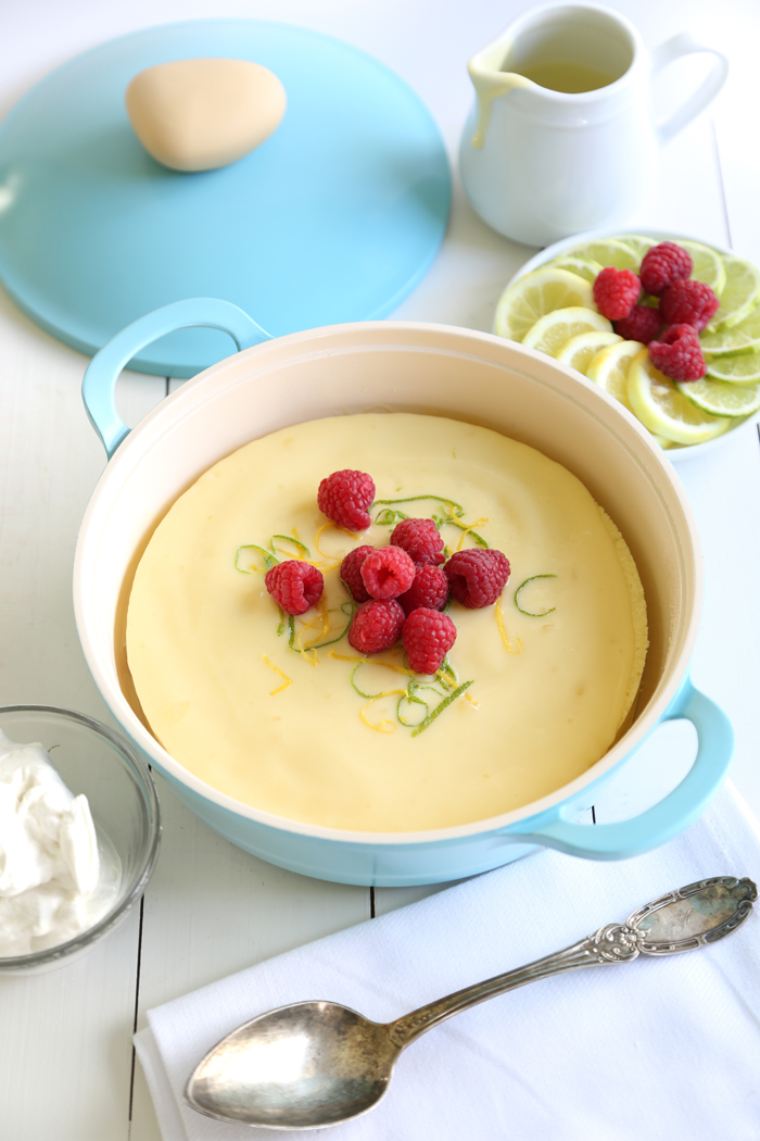 Baked Lemon Lime Pudding Sprinkle Bakes