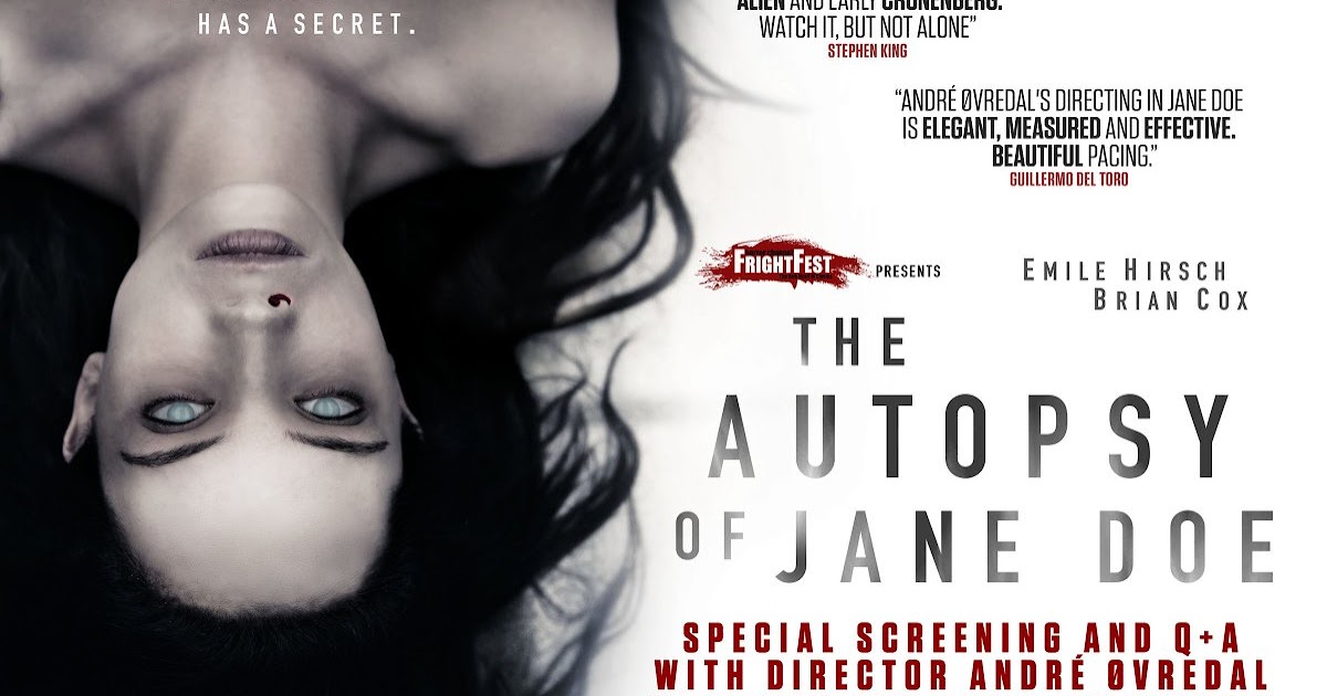 The End of Summer THE AUTOPSY OF JANE DOE (2016)