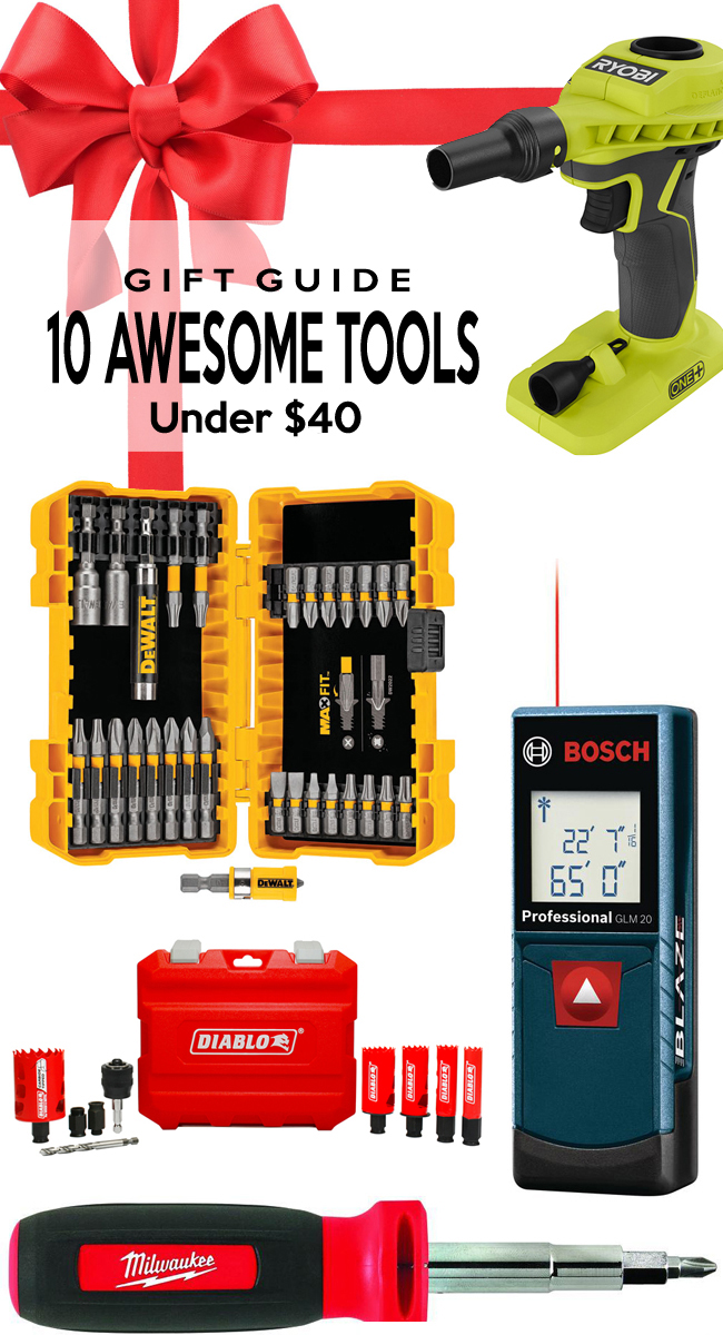 Tool Gift Guide 10 Awesome Tools Under 40 Remodelando la Casa