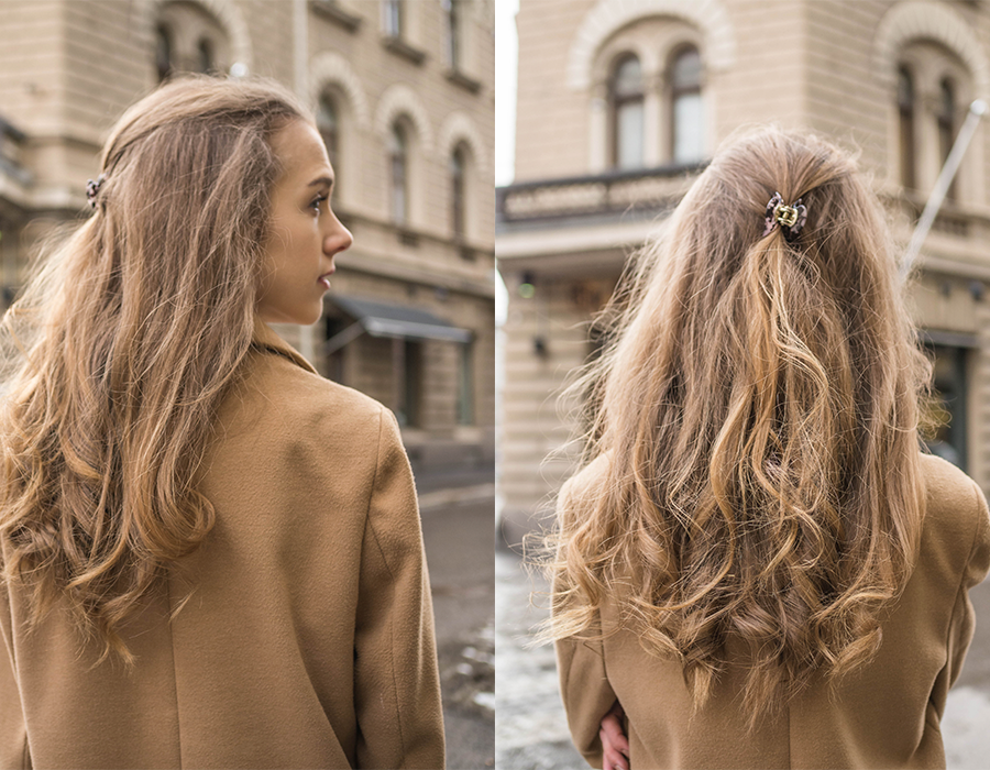 Kiharat hiukset // Woman with curly hair