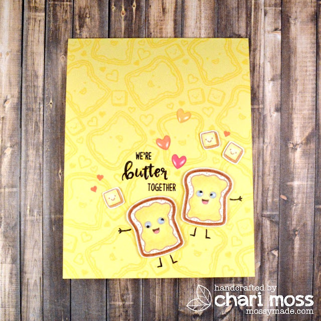 Sunny Studio Stamps: Breakfast Puns Born To Sparkle Birthday Balloon Cards by Chari Moss