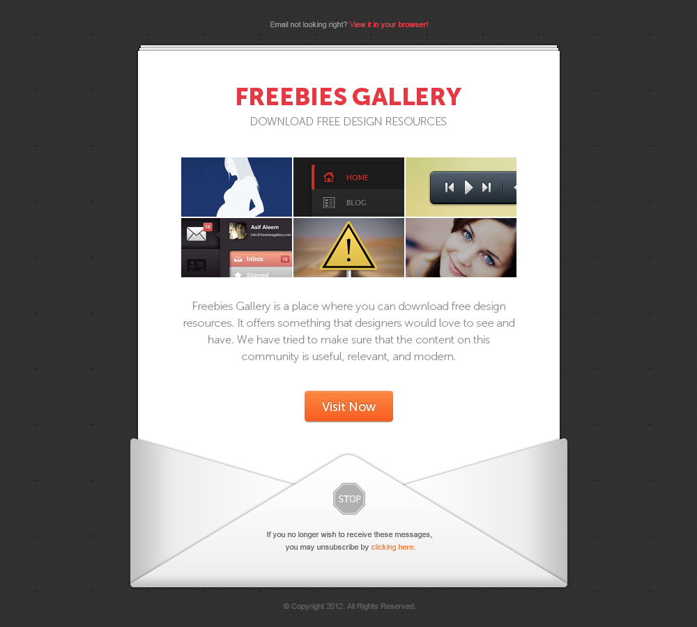 50 email newsletter templates psd free premium downloads