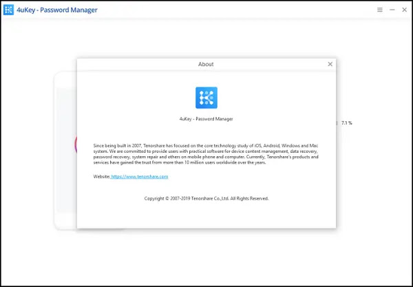 Tenorshare 4uKey Password Manager