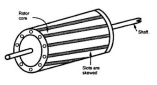 skewing of rotor