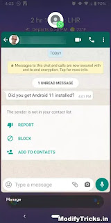 Android 10 Chat Bubbles