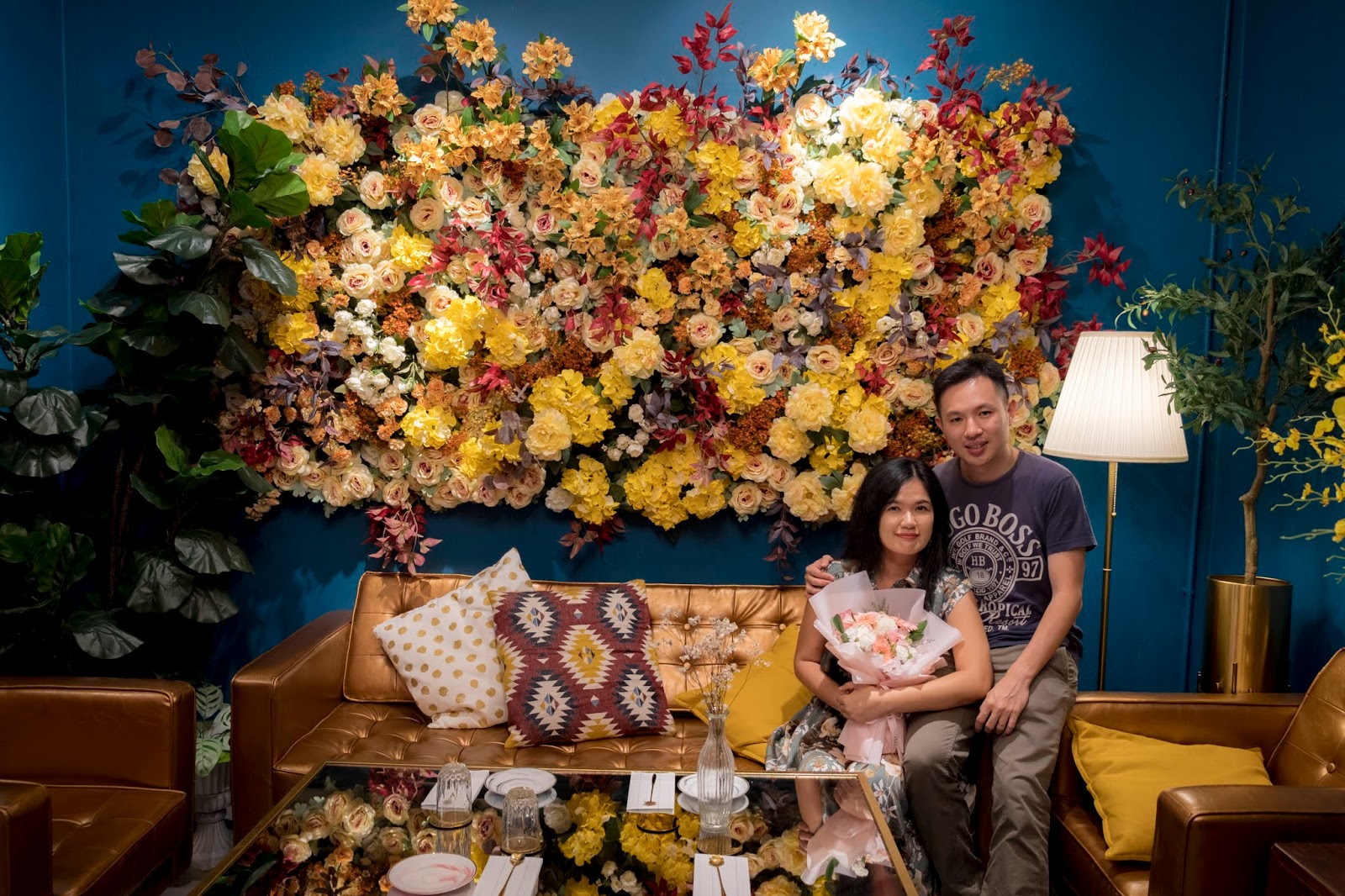 Elegant High Tea Set in Dreamy Garden Setting Averie Hous, Penang Crisp of Life