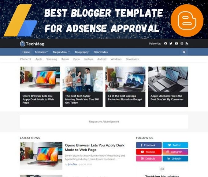 For blogger free template 30 Best