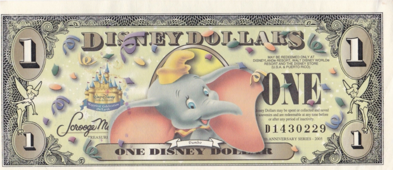 Disney Dollars to Be Discontinued After Saturday, May 14