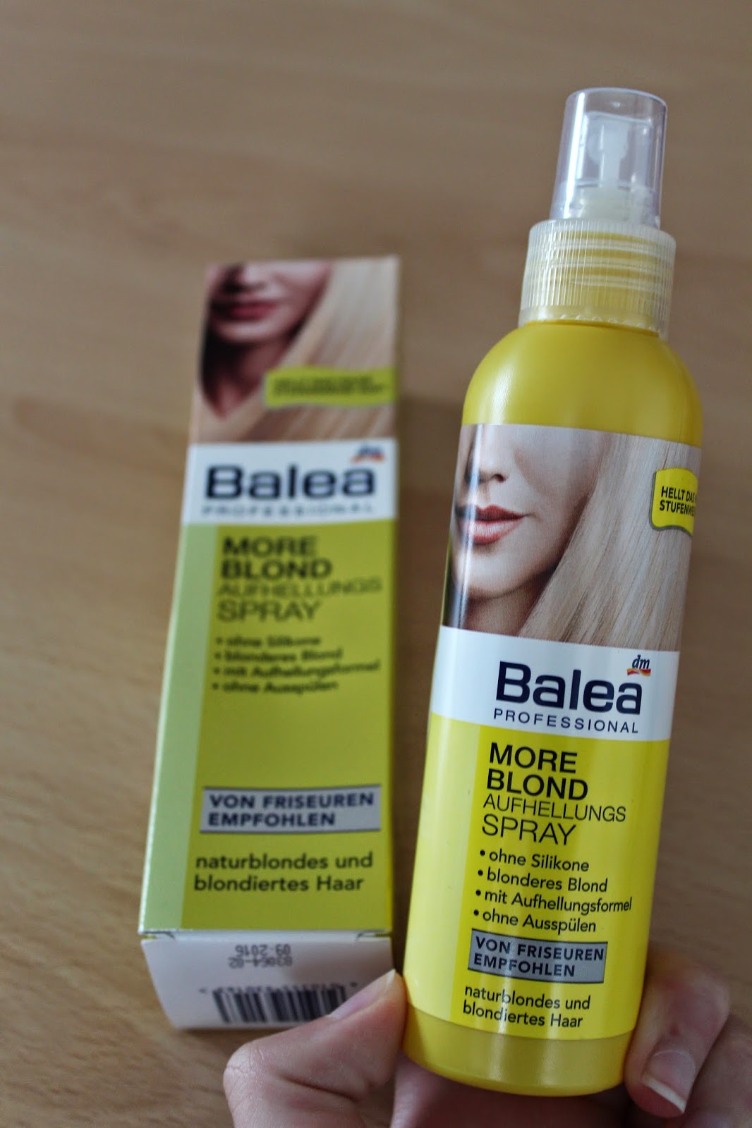 Testlabor Balea More Blond Aufhellungsspray