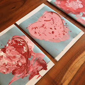 Simple DIY Valentine for Toddlers to paint and make a lasting impression with parents, grandparents, etc. #DIY #Valentine #Crafts Simple DIY Valentine for Toddlers to paint and make a lasting impression with parents, grandparents, etc. #DIY #Valentine #Crafts