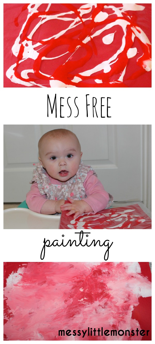 Mess Free Painting in a Bag