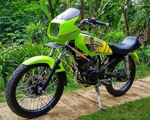 Modifikasi Rx King Warna Hijau Polos, Metalik, Botol, Stabilo, Tosca