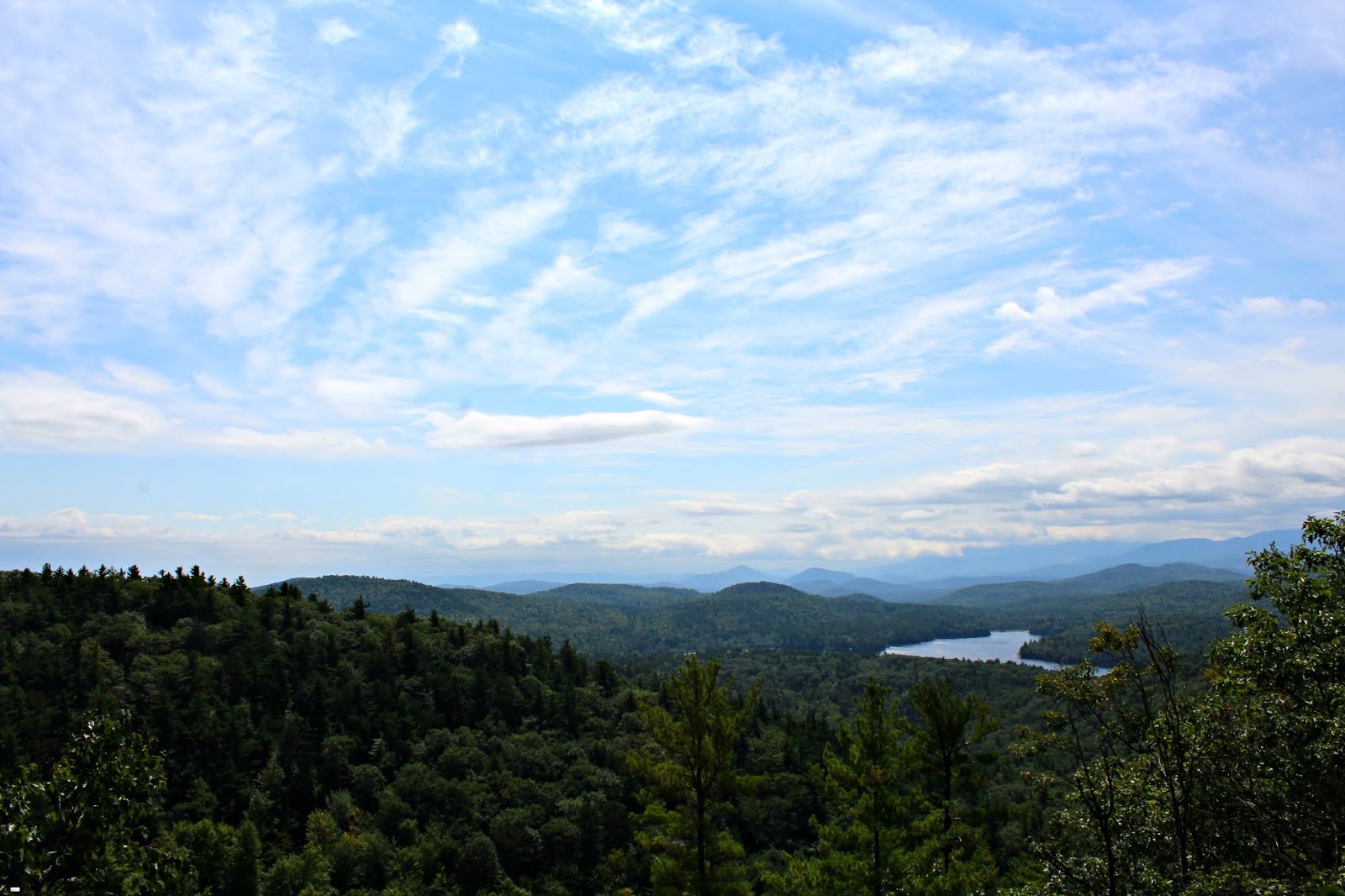 The Top of Rattlesnake Mountain in the Adirondack Mountains // New York