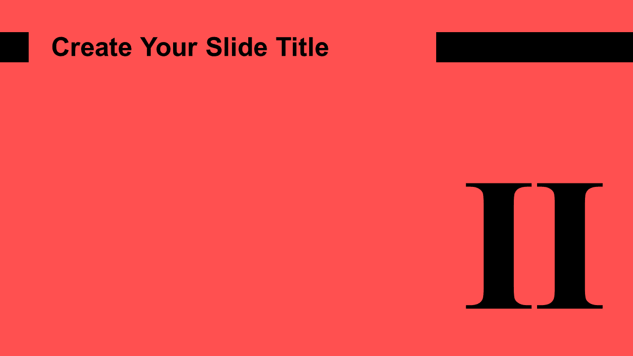 Minimal Frame PowerPoint Templates PowerPoint Free