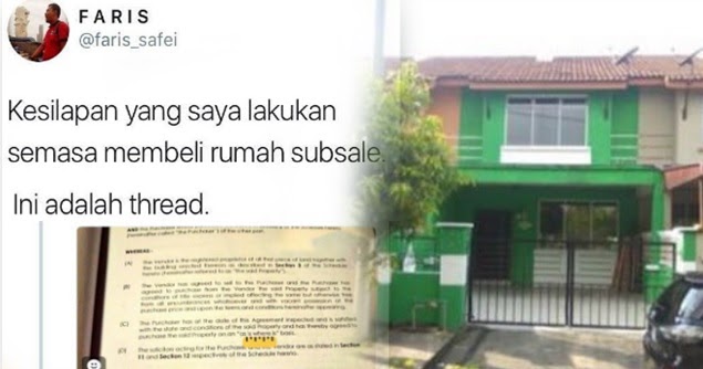 Silap Saya Beli Rumah Secondhand Kali Pertama